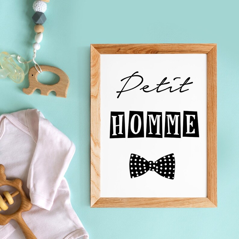 Affiche citation en français garçon enfant dans l�esprit Affiche citation en français garçon enfant dans l�esprit