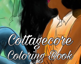 Cottagecore/ Confirecore Göttlich Weiblich Malbuch PDF