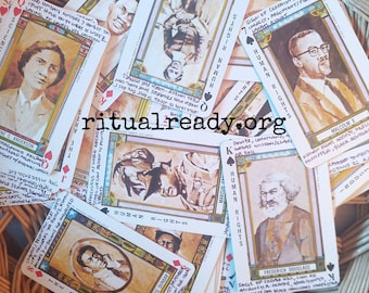 1 Card Ancestor Reading Through Snail Mail by a Hoodoo & Sacred Woman Practitioner, Tahtahme