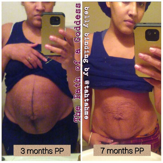 diy postpartum belly wrap