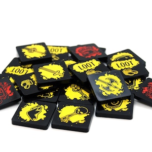 DnD Onslaught Compatible Loot Token Set