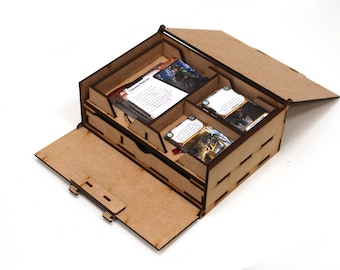 BOX for deck, tokens and dice compatible with Star Wars Legion