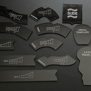 GASLANDS TEMPLATE SET