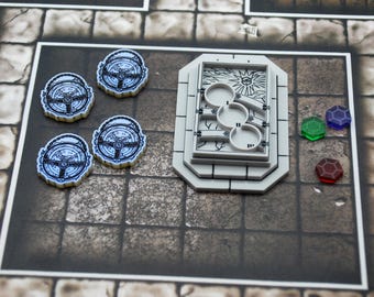 Marker set compatible with HeroQuest: The Torment of the Spirit Queen