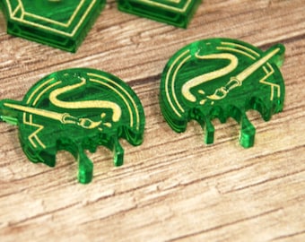 Ink drying token set compatible with Lorcana TCG.