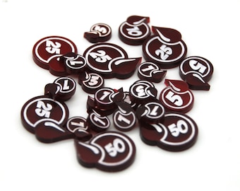 Damage Token Set Compatible with Champions LCG