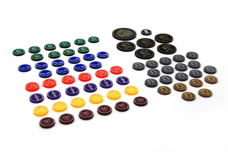 Set of Tokens compatible with Song of Ice and Fire