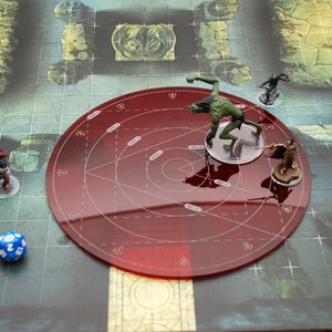 Area of effect spell template