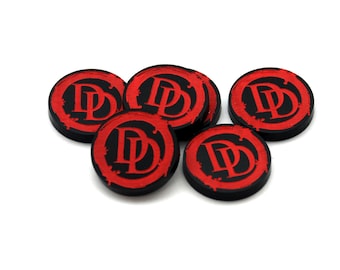Set of 6 Daredevil Defender MCP tokens