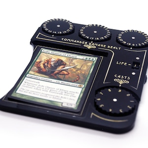 Commander tray compatible with Magic The Gathering