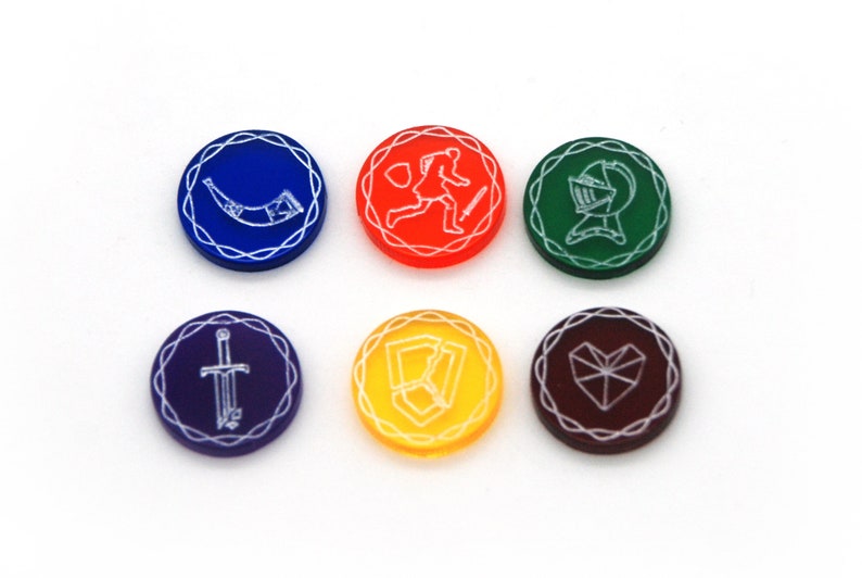 Set of Tokens compatible with Song of Ice and Fire