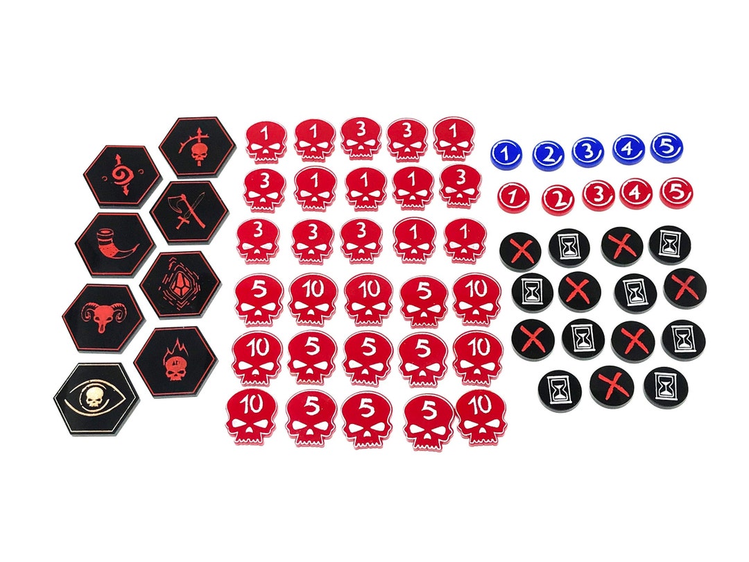 Warcry-compatible Token Set - Etsy