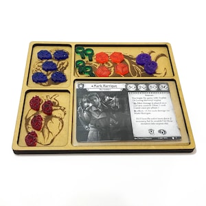 PACK OF 4 Character Trays compatible with Arkham Horror LCG