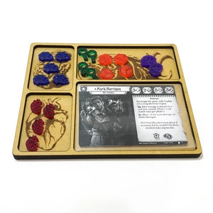 PACK OF 4 Character Trays compatible with Arkham Horror LCG