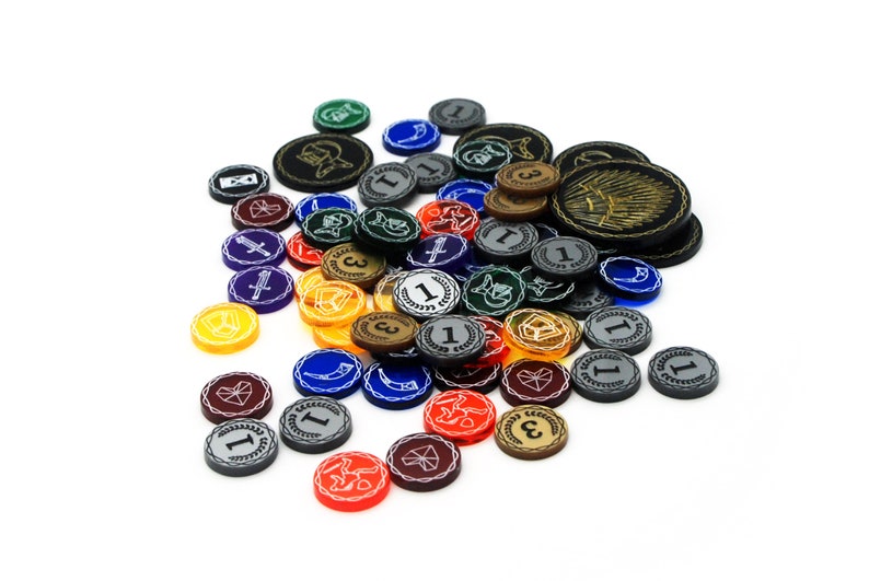 Set of Tokens compatible with Song of Ice and Fire