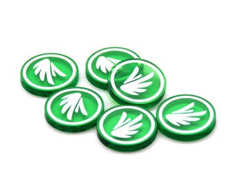 Set of 6 Flying counters compatible with Magic MTG