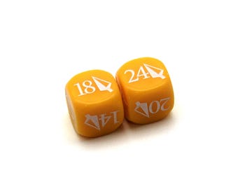 Extra Attack Dice Set Compatible with Flesh & Blood