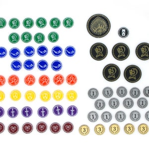 Set de Tokens compatibles con ASOIAF
