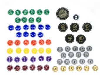 Set of Tokens compatible with A Song of Ice and Fire