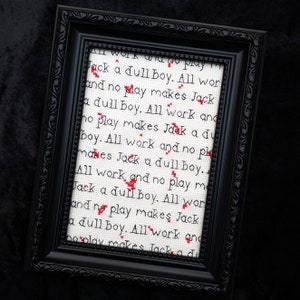 All Work and No Play Stitch