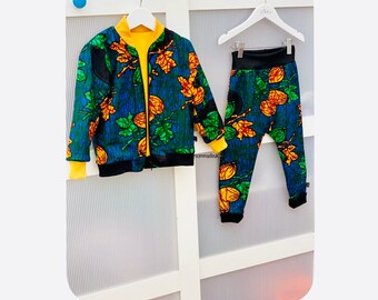 African Print Baby Body suit and Jogger Pants Set18-24 Kids clothingAfrican Street wear for kidsAnkara children\u2019s fashion