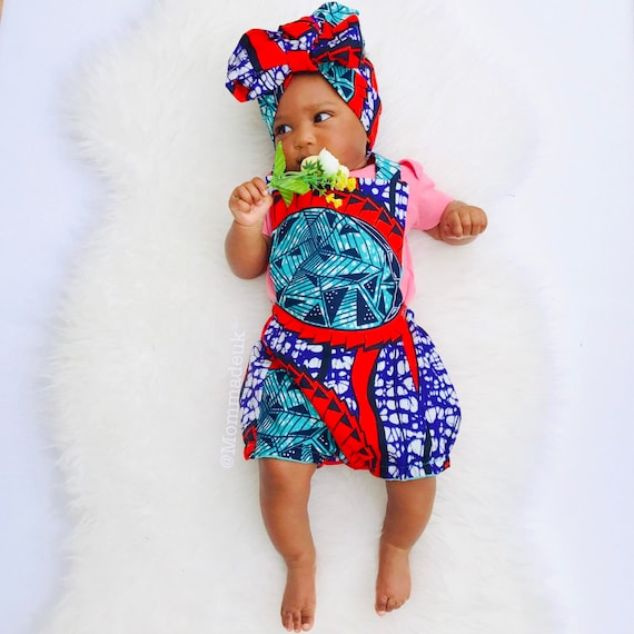 baby girl african head wraps
