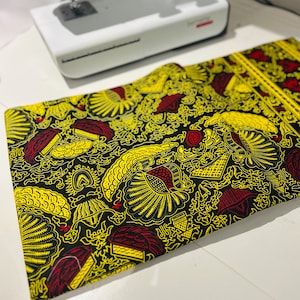 6 yards African print fabric / kitenge / wax print fabric / Mommadeuk / traditional print  / 6
