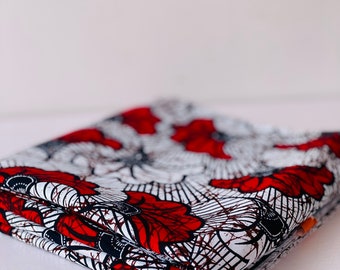 African print fabric / kitenge / wax print fabric / Mommadeuk / Vintage rage rolls Royce pattern   / 196