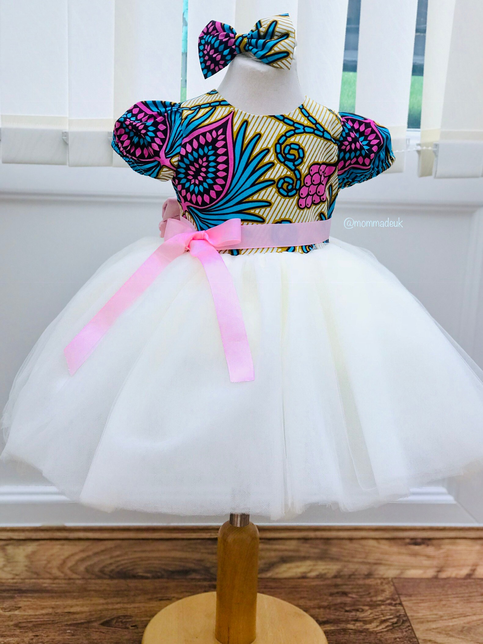 Tutu top dress kitenge