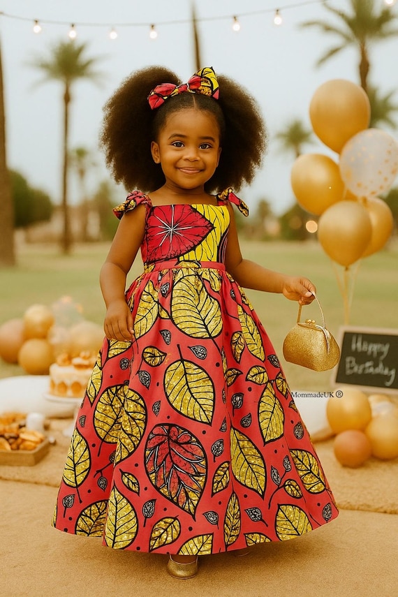 Ball Gown Girl Ankara Dress Designs Ankara Baby Ball Gown/ My