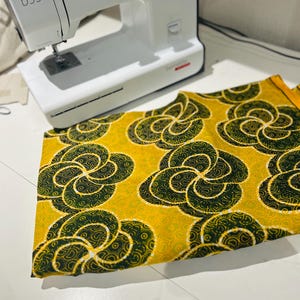 3 yards African print fabric / kitenge / wax print fabric / Mommadeuk / traditional print  / 3