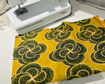 3 yards African print fabric / kitenge / wax print fabric / Mommadeuk / traditional print  / 3