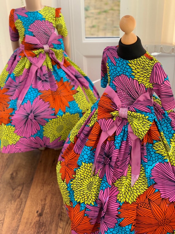 ankara ball gown