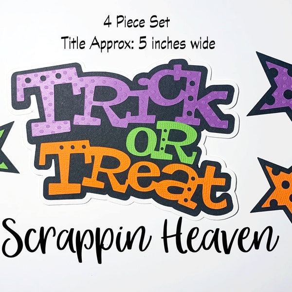 Scrapbook Die Cuts Etsy