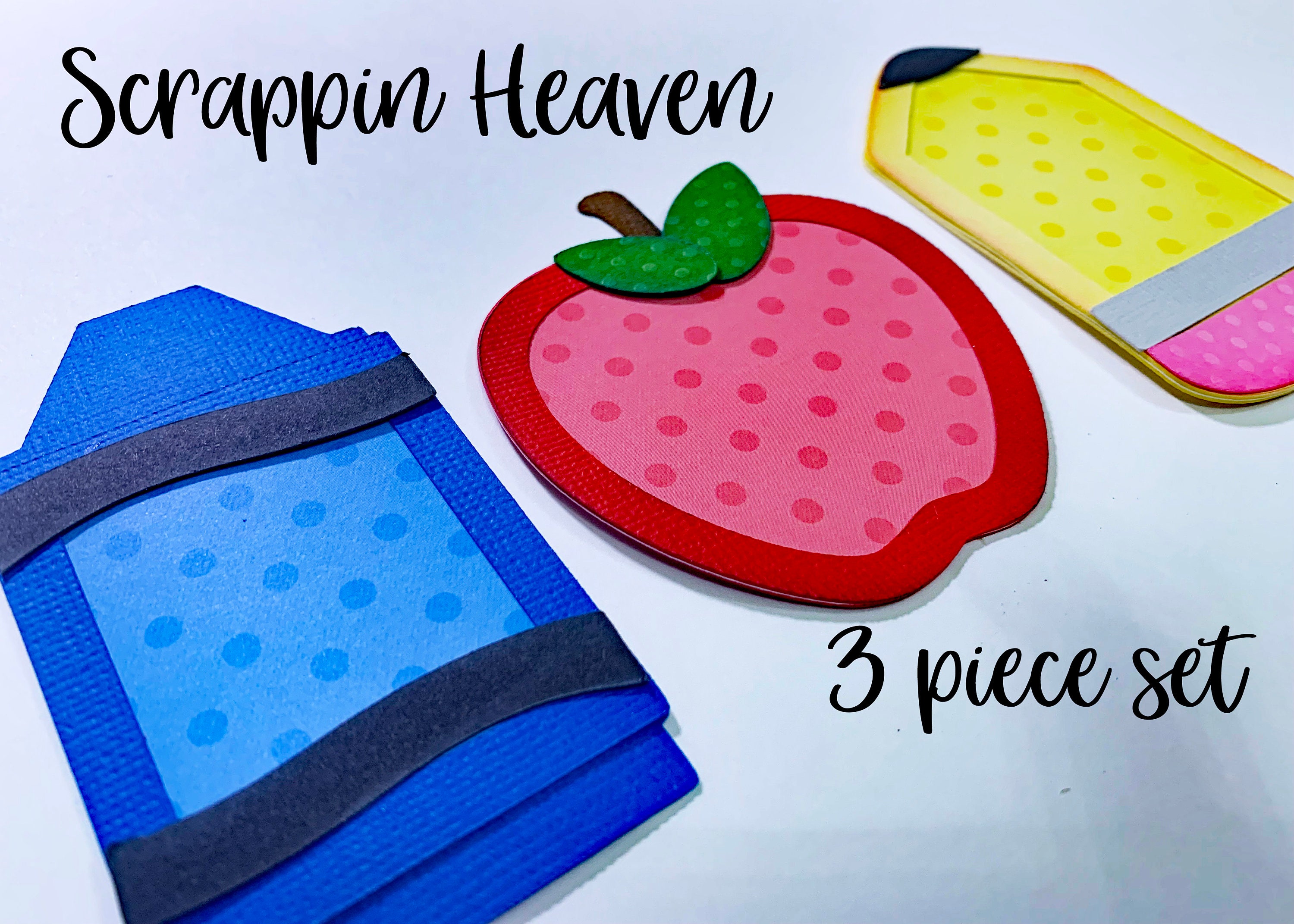 Apple Crayon Apple Ruffle Short Set main image 0