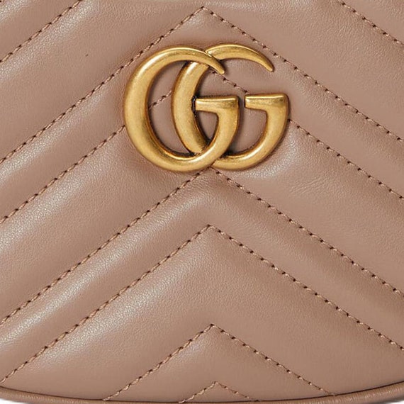GU-C-CI Marmont Double G logo Zipper Open quilted… - image 9