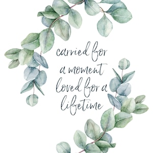 Loved For A Lifetime- Miscarriage