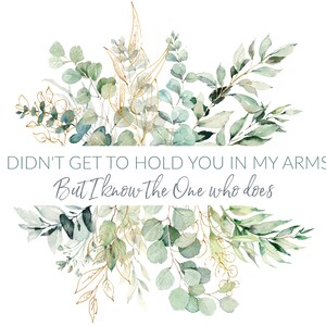 I Didn&#39;t Get To Hold You - Miscarriage Print