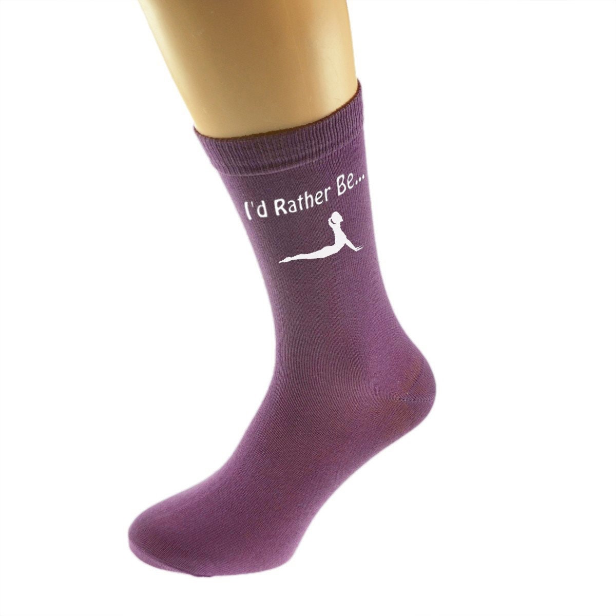 Women's Grip Socks - Pilates l Yoga l Barre - Solid Lavender – Tucketts™