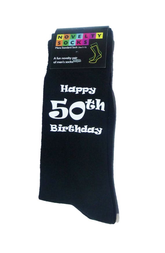 Papá feliz 30 Diseño Impreso Para Hombre Negro calcetines gran 30 Aniversario Regalo