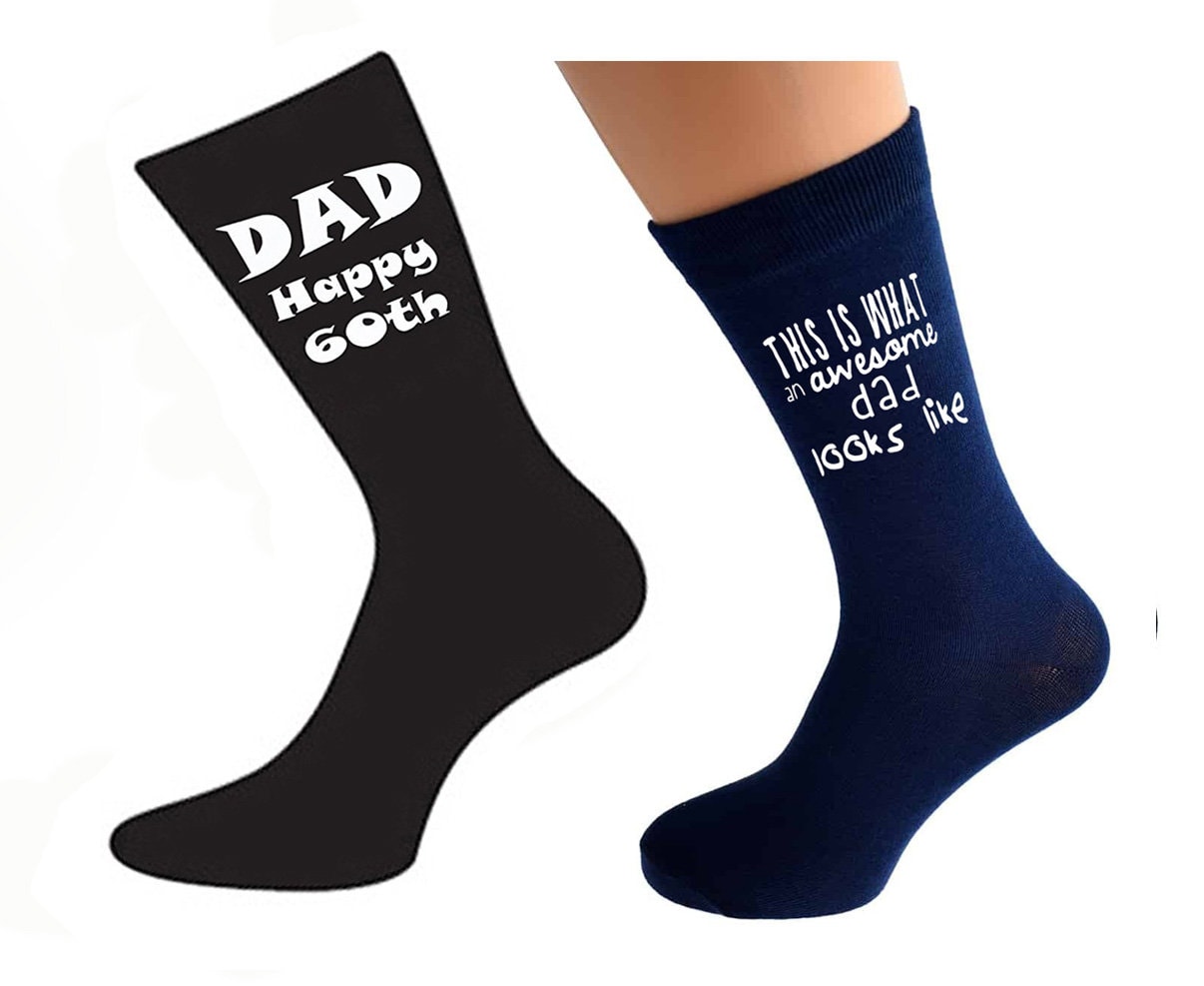 DPKOW Calzini Uomo In Puro Cotone - Regalo Originale Per Papà, Compleanno O Festa