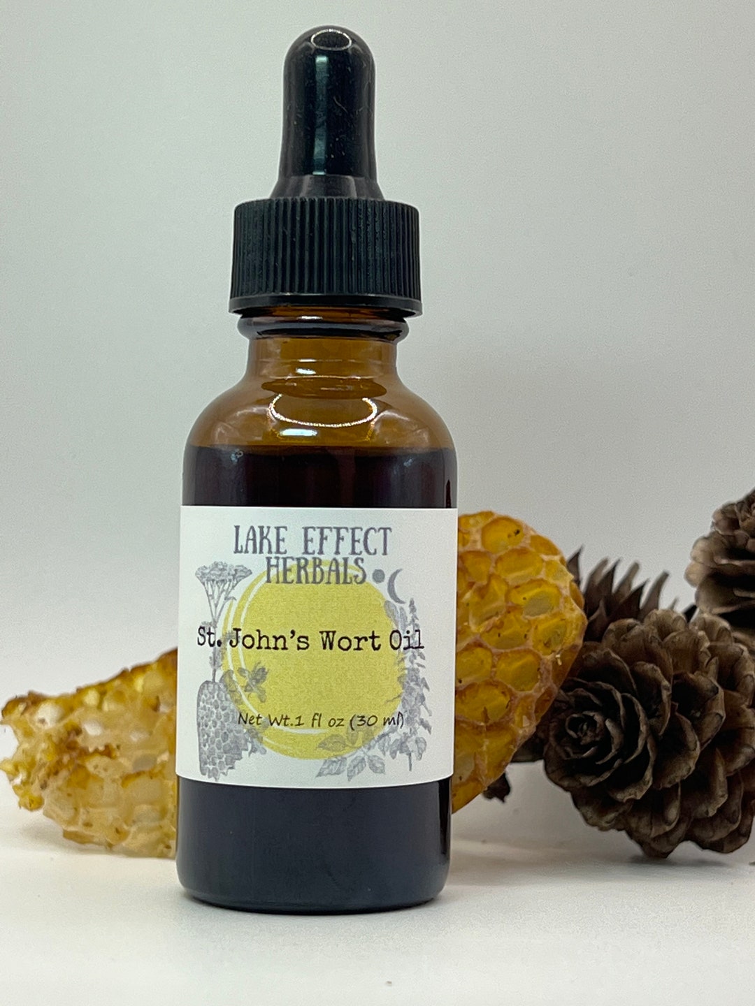 St. Johns Wort Oil Nerve Pain, Neuralgia, Shingles, Sciatica, Bruise