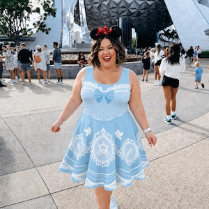 plus size disney skater dress Plus Size - Disney Alice In Wonderland Skater Dress