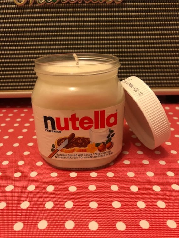 Bougie nutella Etsy