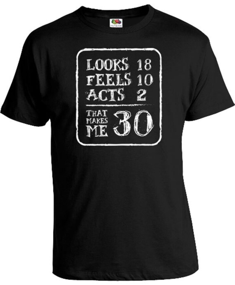 30th Birthday Gift Ideas For Him Funny Birthday Shirt 30th | Etsy