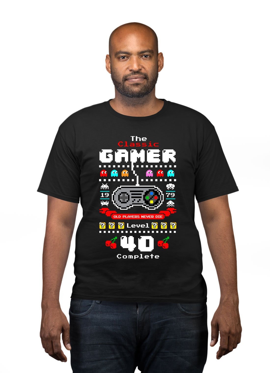 40th Birthday T Shirt Personalized Gift Ideas For Men Geek ...