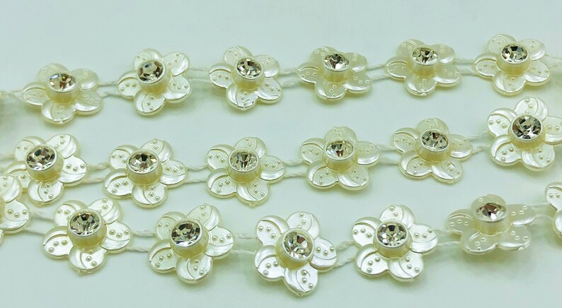 Custom Bridal Havaianas Flower Flip Flops Shoes