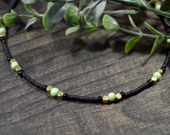 Beaded Choker Necklace