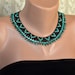 see more listings in the Collar necklace section