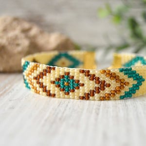 Bead Loom Bracelet, Beaded Bracelet